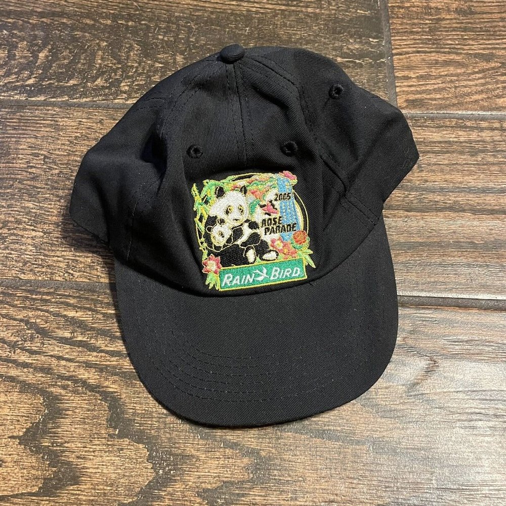 Rain Bird Rainbird 2005 Rose Parade Panda Baseball Cap Tournament Pasadena
